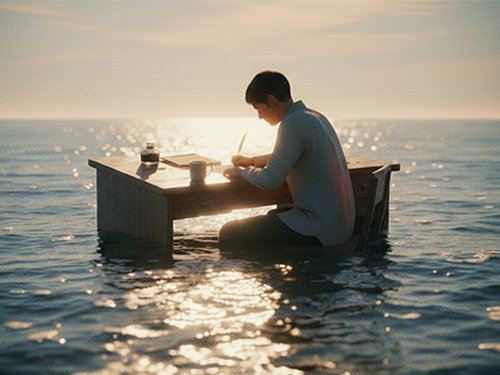 Create surreal scene