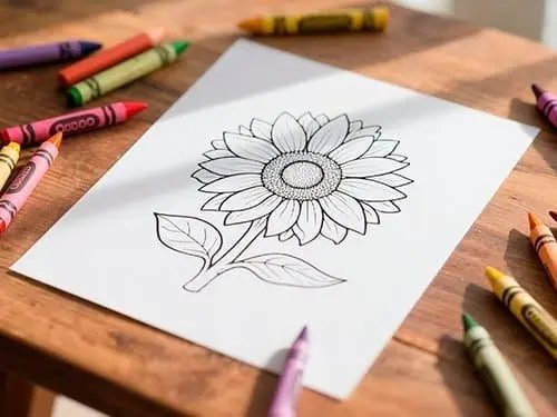 Turn image into coloring page