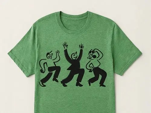 Apply design to t-shirt