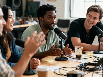 Achtergrondmuziek voor podcasts