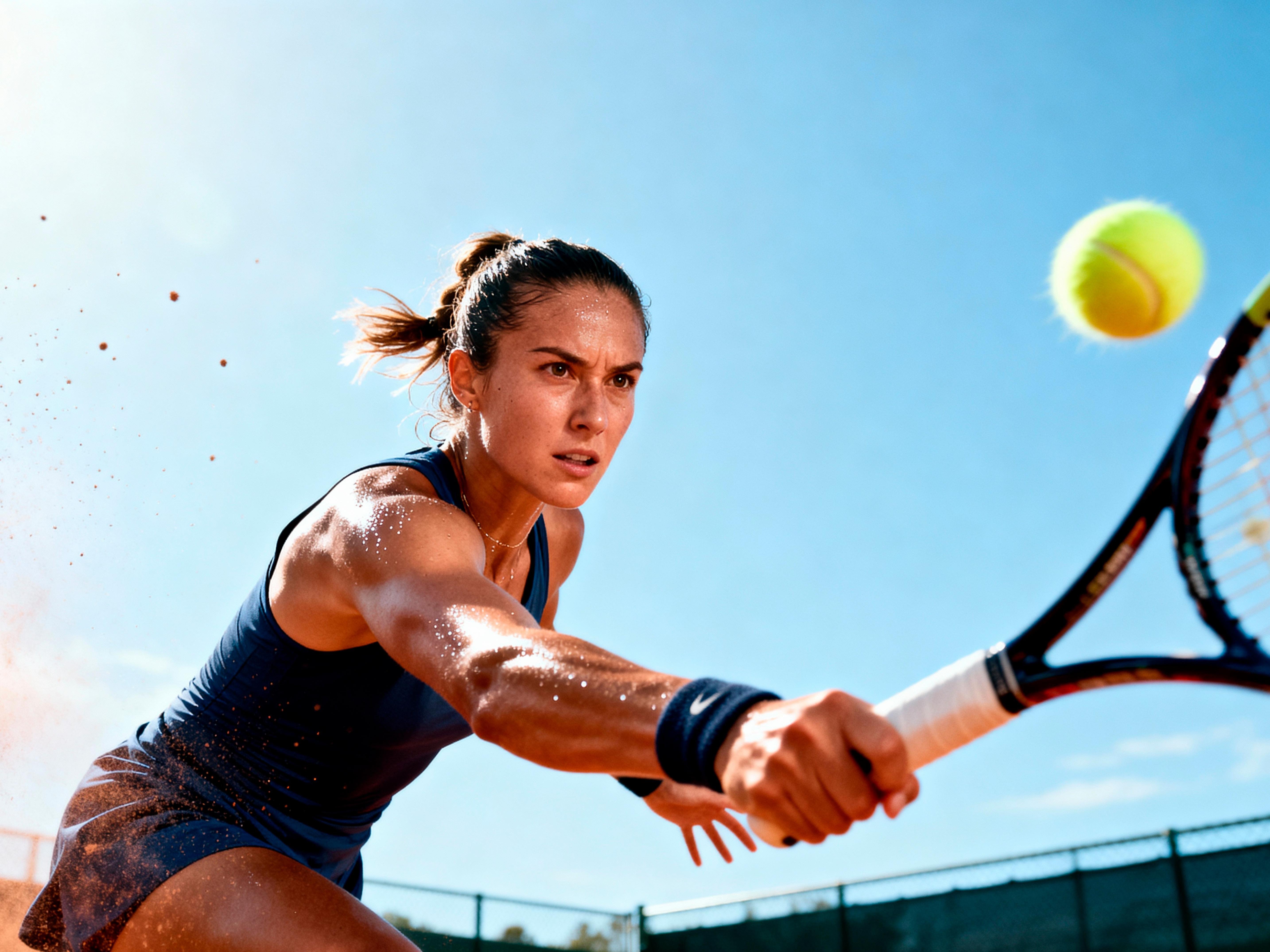 Créer une photo de sport dynamique