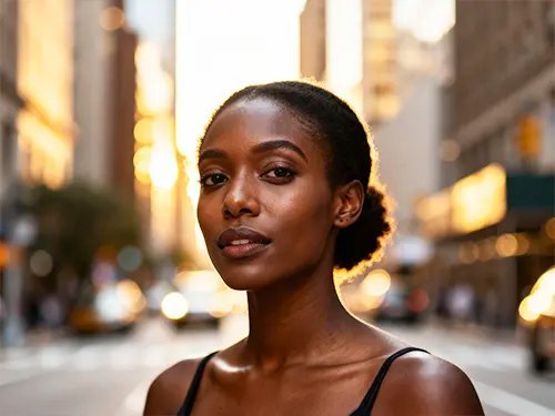 Add depth with gradient blur