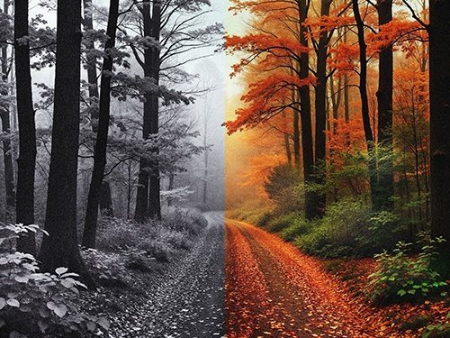 Kleuren toevoegen aan zwart-witfoto's