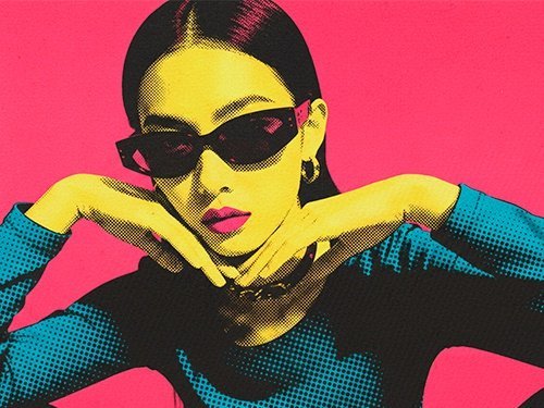 Aplicar efecto de arte pop