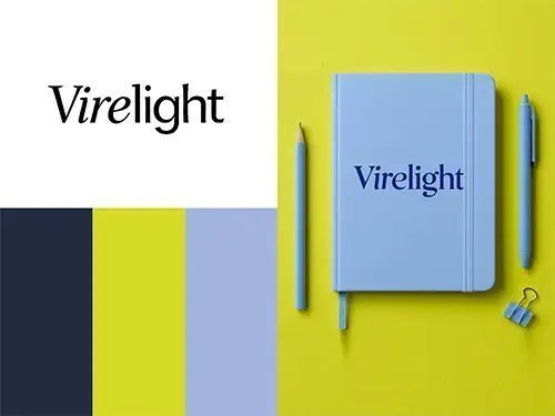 Apply brand to stationery set