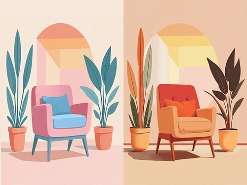 Change illustration colors