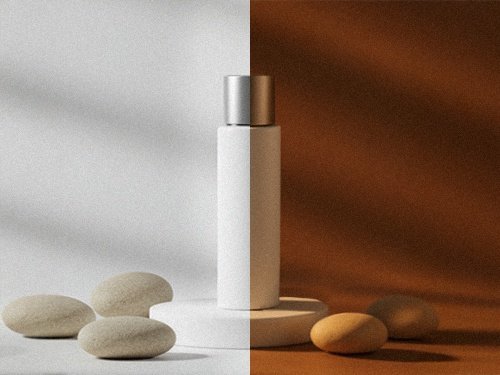 Belichting aanpassen in een productfoto