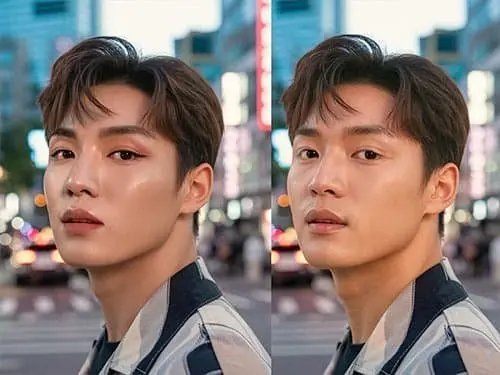 Remove makeup from face