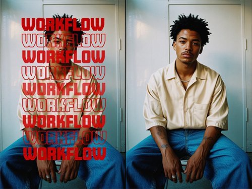 Remove text from image