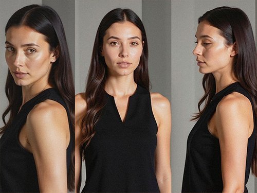 Generate different angles of a person