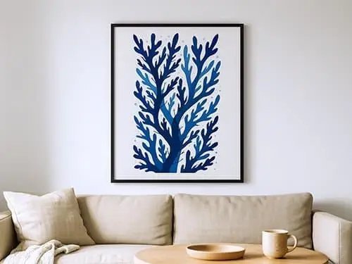 Visualize print in scene