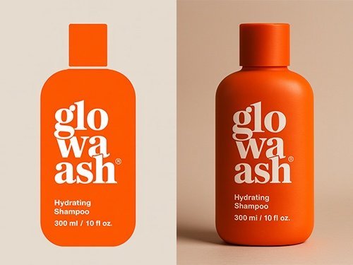 Transformar un diseño flat en un mockup realista