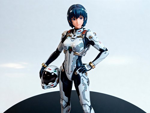 Turn illustration into character figure