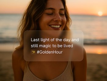 Create variations of social media caption