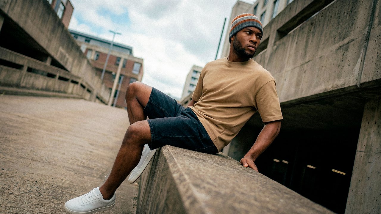 Generate model with outfit and poses