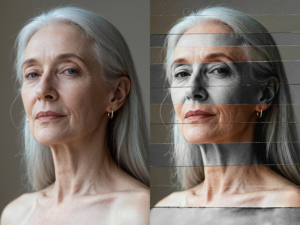 Générer un collage de portraits déformés