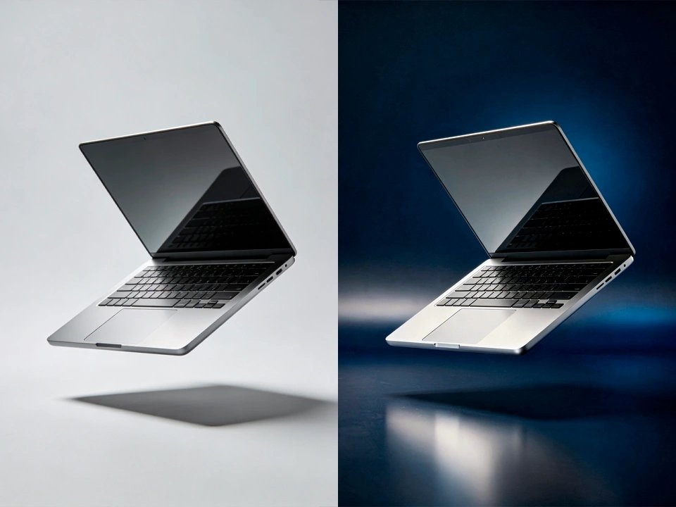 Créer une photo de publicité pour un produit technologique