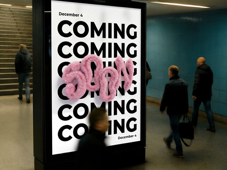 Créer une affiche avec des textes 3D