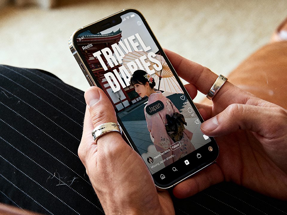 Crie capas para reels do Instagram