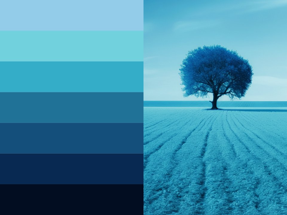 Transfer color palette to your image