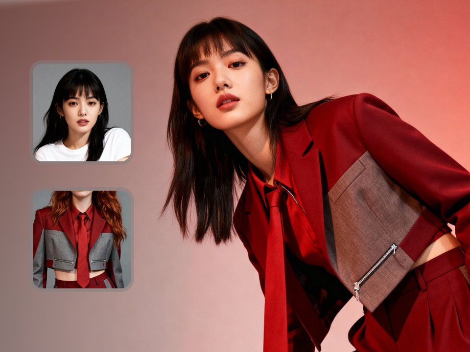 De outfit van een persoon verwisselen