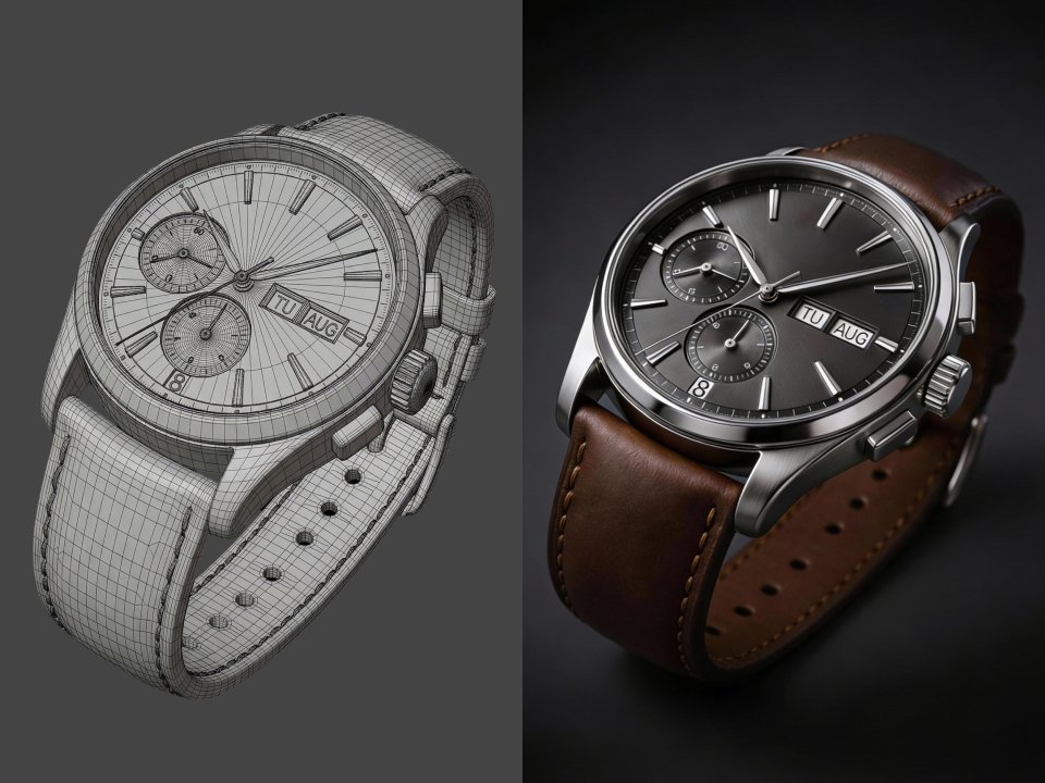 Render 3D object from a depth map