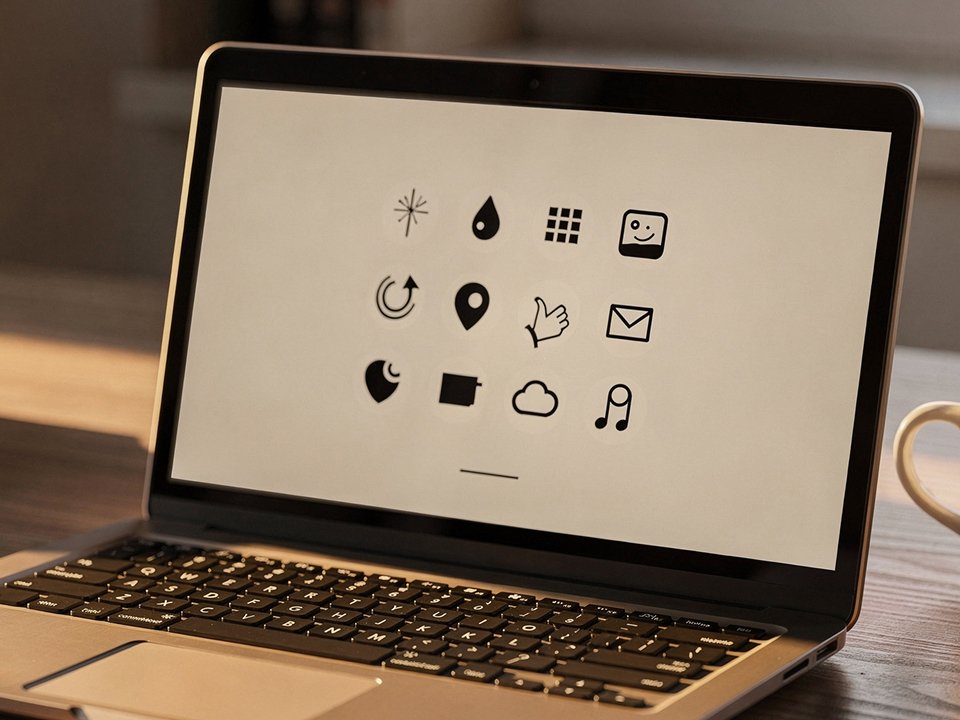 Create simple icon set