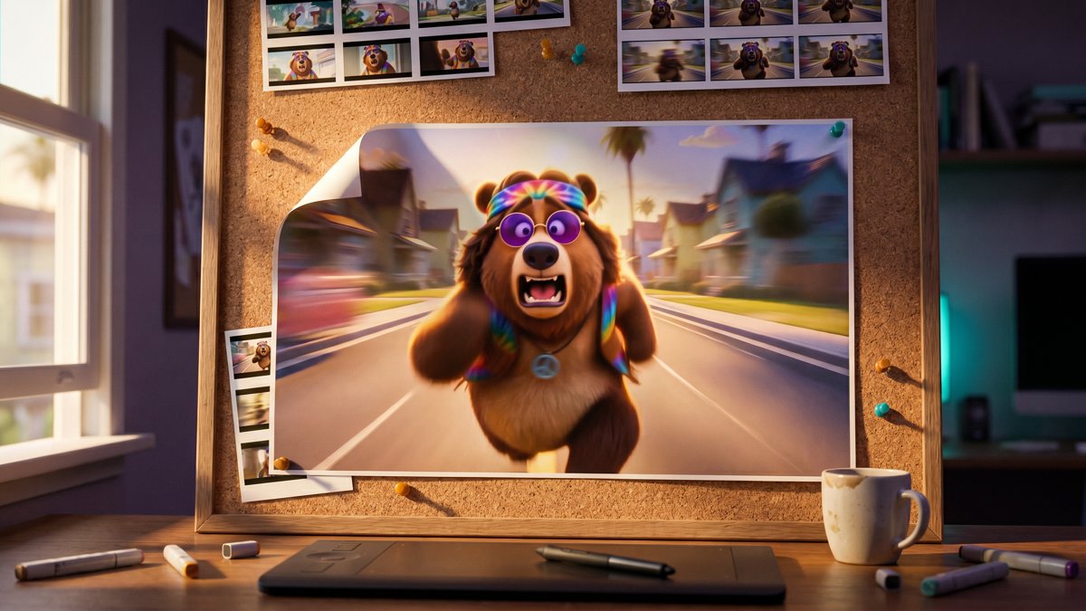 AI cartoon video generator: your idea, animated
