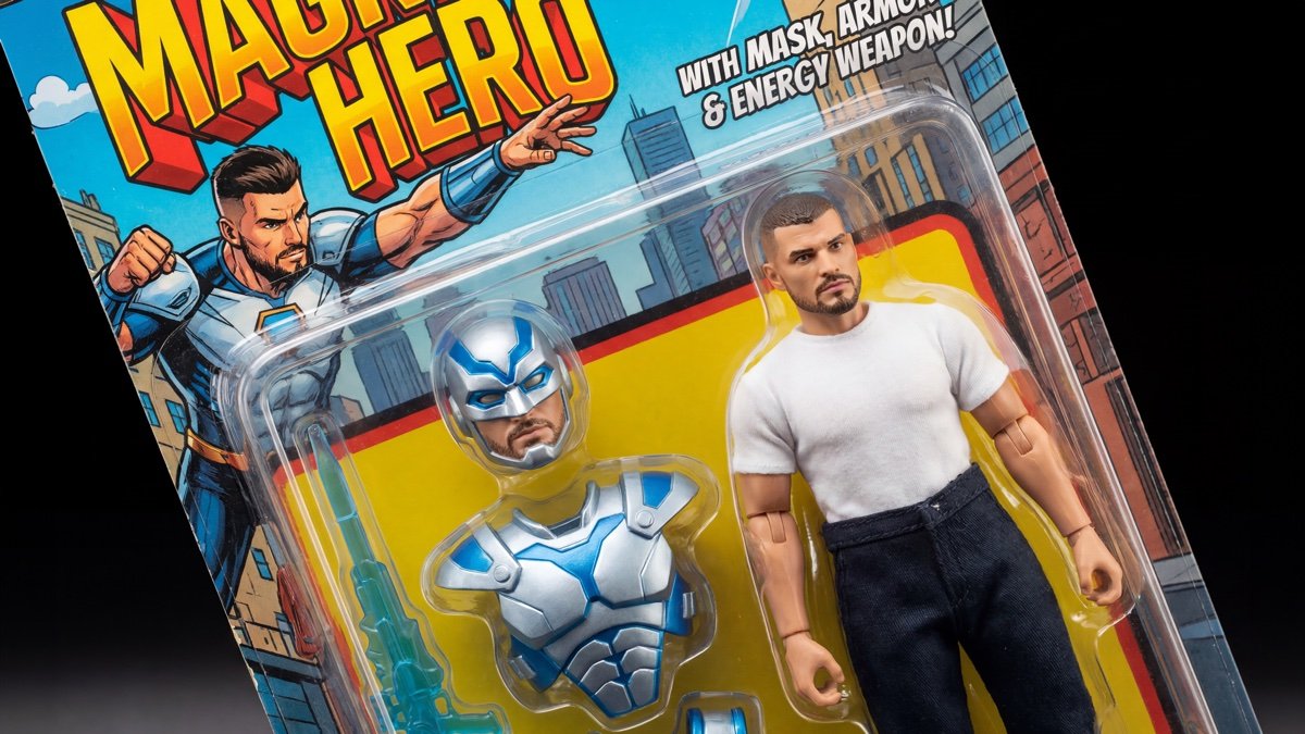 AI action figure generator that boxes you up as a toy