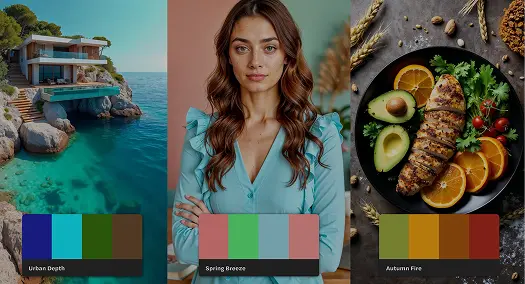 Create color-branded images in seconds